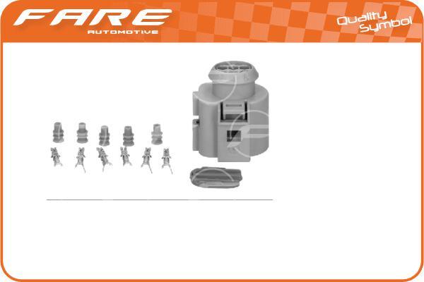 FARE SA 26602 - Kit riparazione cavi, Valvola EGR autozon.pro