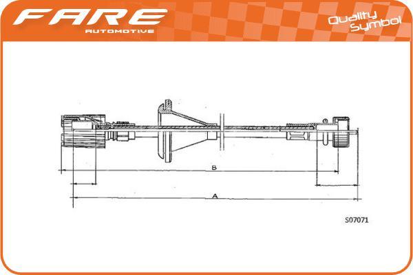 FARE SA 27480 - Alberino flessibile tachimetro autozon.pro