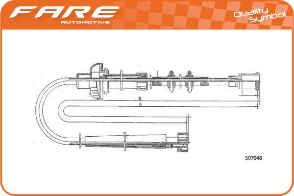 FARE SA 27544 - Alberino flessibile tachimetro autozon.pro