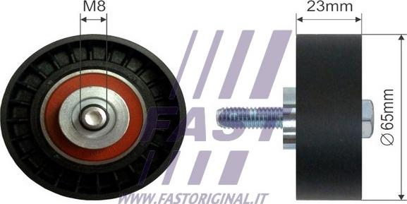 Fast FT44544 - Galoppino / Guidacinghia, Cinghia Poly-V autozon.pro