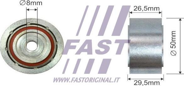 Fast FT44555 - Galoppino / Guidacinghia, Cinghia Poly-V autozon.pro