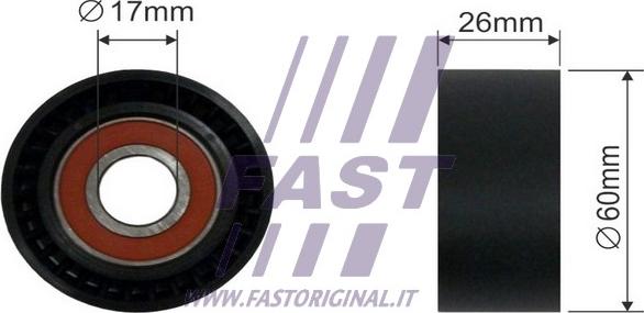 Fast FT44565 - Galoppino / Guidacinghia, Cinghia Poly-V autozon.pro