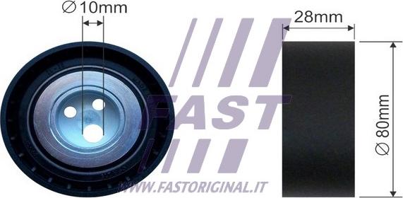 Fast FT44560 - Galoppino / Guidacinghia, Cinghia Poly-V autozon.pro