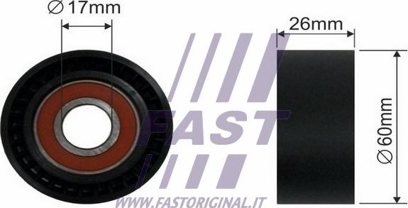 Fast FT44535 - Galoppino / Guidacinghia, Cinghia Poly-V autozon.pro