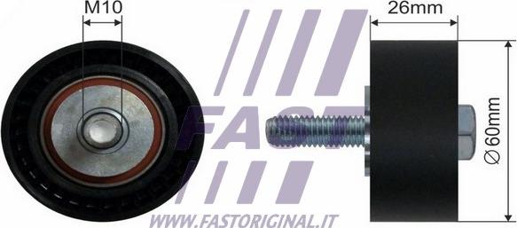 Fast FT44532 - Galoppino / Guidacinghia, Cinghia Poly-V autozon.pro