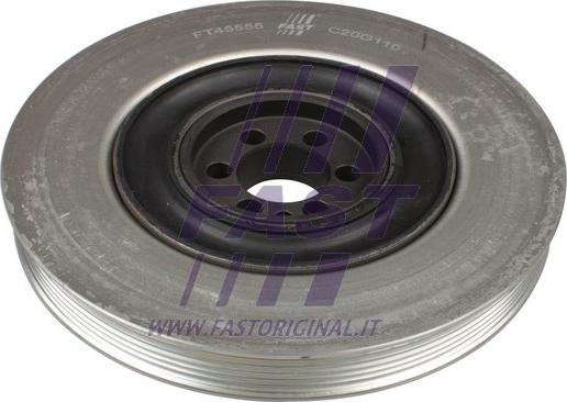 Fast FT45555 - Puleggia cinghia, Albero a gomiti autozon.pro