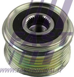 Fast FT45654 - Puleggia cinghia, Alternatore autozon.pro