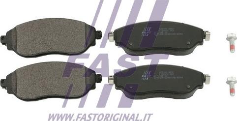 Fast FT29550 - Kit pastiglie freno, Freno a disco autozon.pro