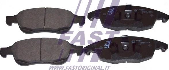 Fast FT29514 - Kit pastiglie freno, Freno a disco autozon.pro