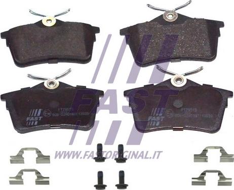 Fast FT29515 - Kit pastiglie freno, Freno a disco autozon.pro