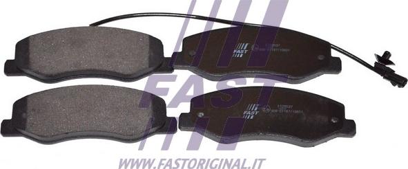 Fast FT29537 - Kit pastiglie freno, Freno a disco autozon.pro