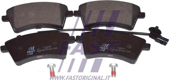 Fast FT29529 - Kit pastiglie freno, Freno a disco autozon.pro