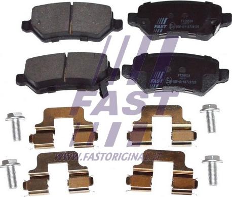 Fast FT29524 - Kit pastiglie freno, Freno a disco autozon.pro