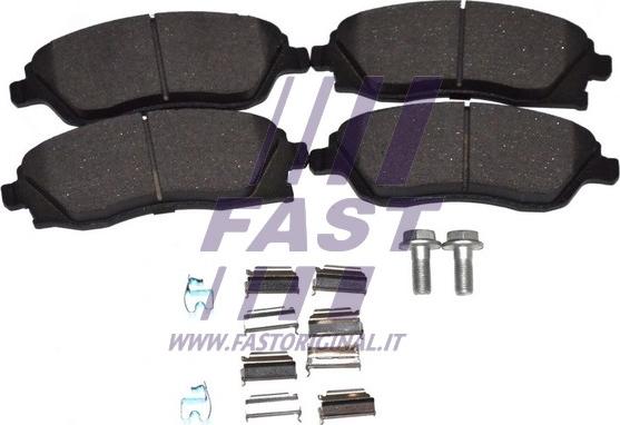 Fast FT29525 - Kit pastiglie freno, Freno a disco autozon.pro