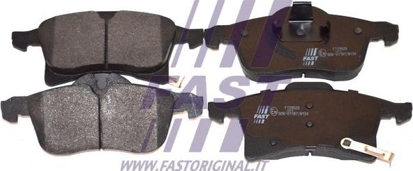 Fast FT29526 - Kit pastiglie freno, Freno a disco autozon.pro