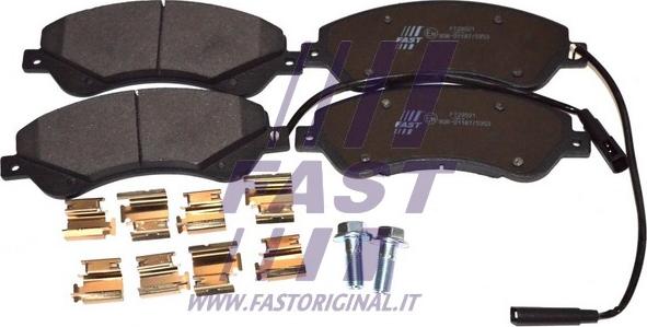 Fast FT29521 - Kit pastiglie freno, Freno a disco autozon.pro