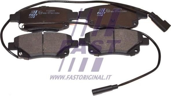 Fast FT29523 - Kit pastiglie freno, Freno a disco autozon.pro