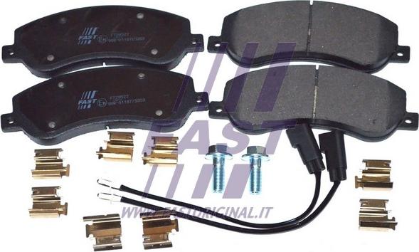 Fast FT29522 - Kit pastiglie freno, Freno a disco autozon.pro