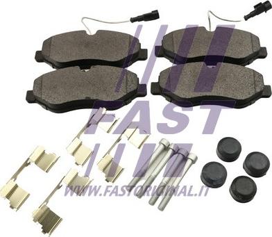 Fast FT29574 - Kit pastiglie freno, Freno a disco autozon.pro