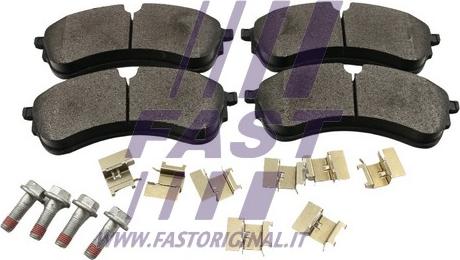 Fast FT29576 - Kit pastiglie freno, Freno a disco autozon.pro