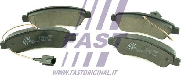 Fast FT29098 - Kit pastiglie freno, Freno a disco autozon.pro