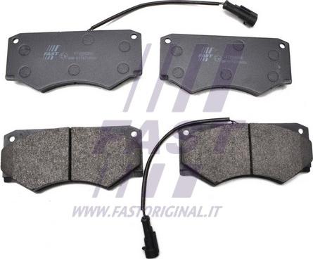 Fast FT29055HD - Kit pastiglie freno, Freno a disco autozon.pro