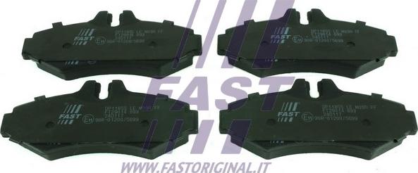 Fast FT29014 - Kit pastiglie freno, Freno a disco autozon.pro