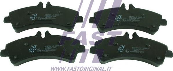 Fast FT29023 - Kit pastiglie freno, Freno a disco autozon.pro