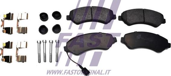 Fast FT29152HD - Kit pastiglie freno, Freno a disco autozon.pro