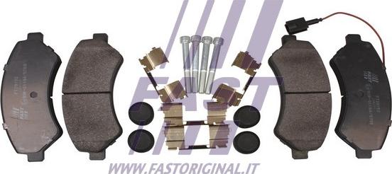 Fast FT29152 - Kit pastiglie freno, Freno a disco autozon.pro