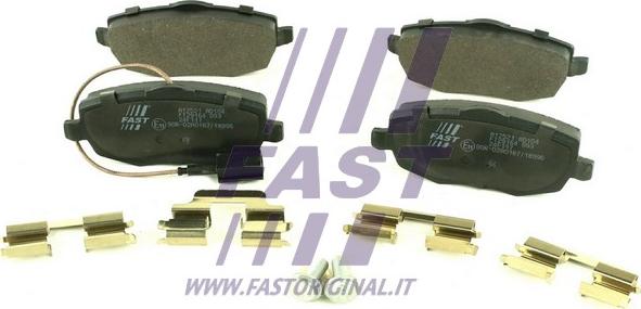 Fast FT29164 - Kit pastiglie freno, Freno a disco autozon.pro