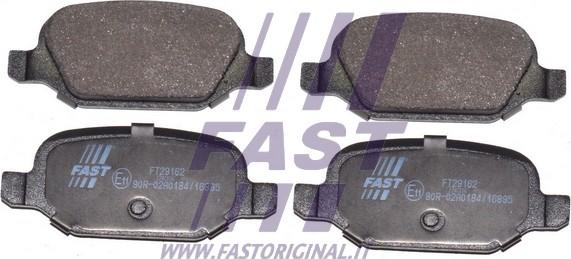 Fast FT29162 - Kit pastiglie freno, Freno a disco autozon.pro