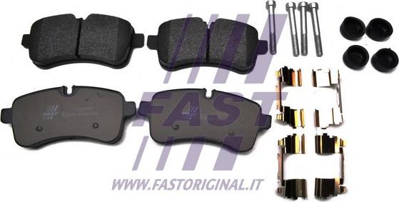 Fast FT29136HD - Kit pastiglie freno, Freno a disco autozon.pro