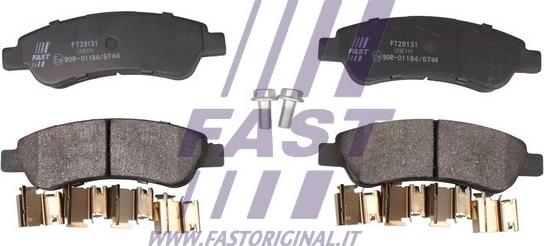 Fast FT29131 - Kit pastiglie freno, Freno a disco autozon.pro