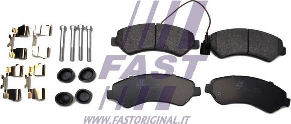 Fast FT29132HD - Kit pastiglie freno, Freno a disco autozon.pro