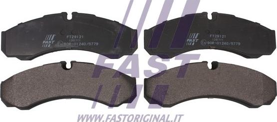 Fast FT29121 - Kit pastiglie freno, Freno a disco autozon.pro