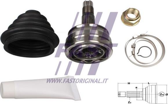 Fast FT25019K - Kit giunti, Semiasse autozon.pro