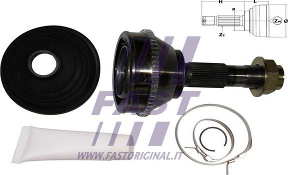 Fast FT25026K - Kit giunti, Semiasse autozon.pro