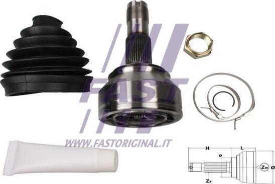 Fast FT25078K - Kit giunti, Semiasse autozon.pro