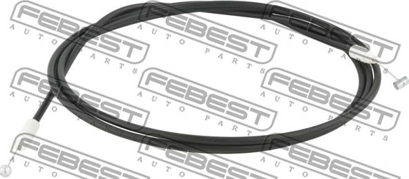 Febest 04101-KB4T - Cavo comando cofano motore autozon.pro