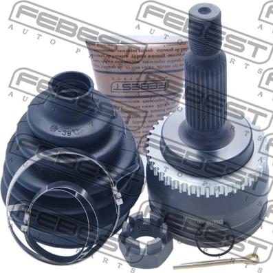 Febest 0410-D81WA43 - Kit giunti, Semiasse autozon.pro