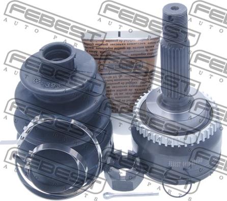 Febest 0410-N94A43 - Kit giunti, Semiasse autozon.pro