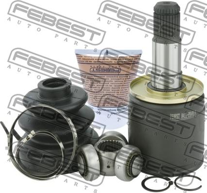 Febest 0411-PD4WLH - Kit giunti, Semiasse autozon.pro