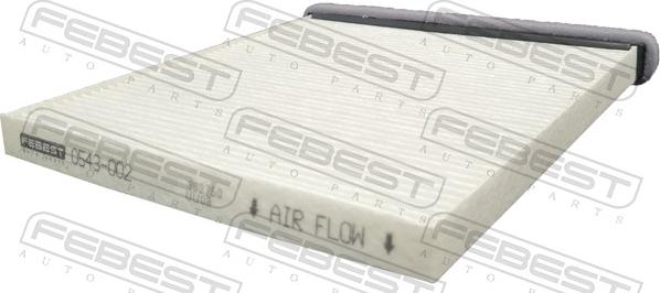 Febest 0543-002 - Filtro, Aria abitacolo autozon.pro