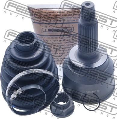 Febest 0510-049 - Kit giunti, Semiasse autozon.pro