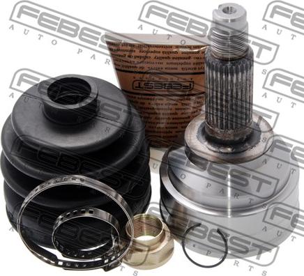 Febest 0510-050 - Kit giunti, Semiasse autozon.pro