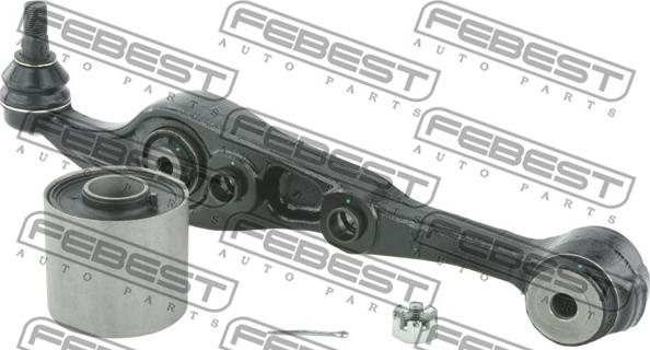 Febest 0524-GHLRH - Braccio oscillante, Sospensione ruota autozon.pro