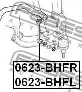 Febest 0623-BHFR - Asta / Puntone, Stabilizzatore autozon.pro