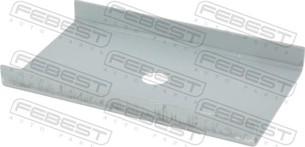 Febest 0199-LSBGUN126 - Piastra d'usura, molla a balestra autozon.pro