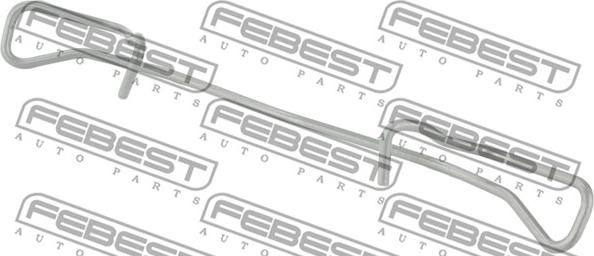 Febest 0103-001 - Molla, Pastiglia freno autozon.pro